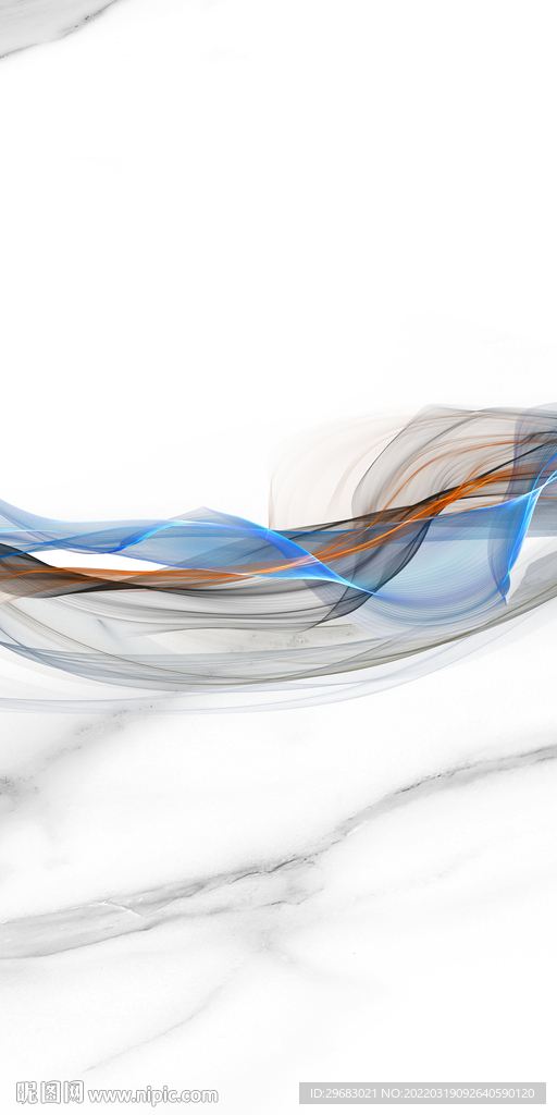 爵士白玄关背景墙画 TIF分层