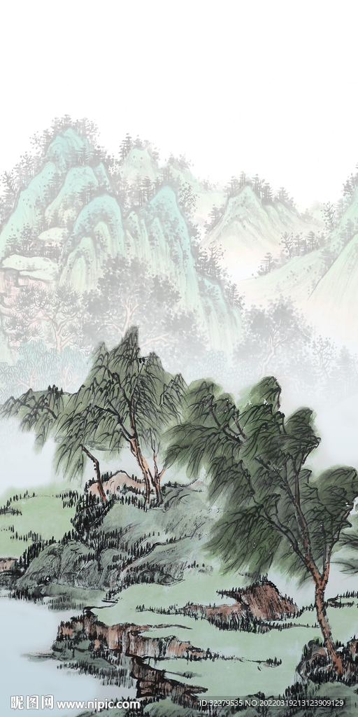 国画 最新高清玄关 TIF分层