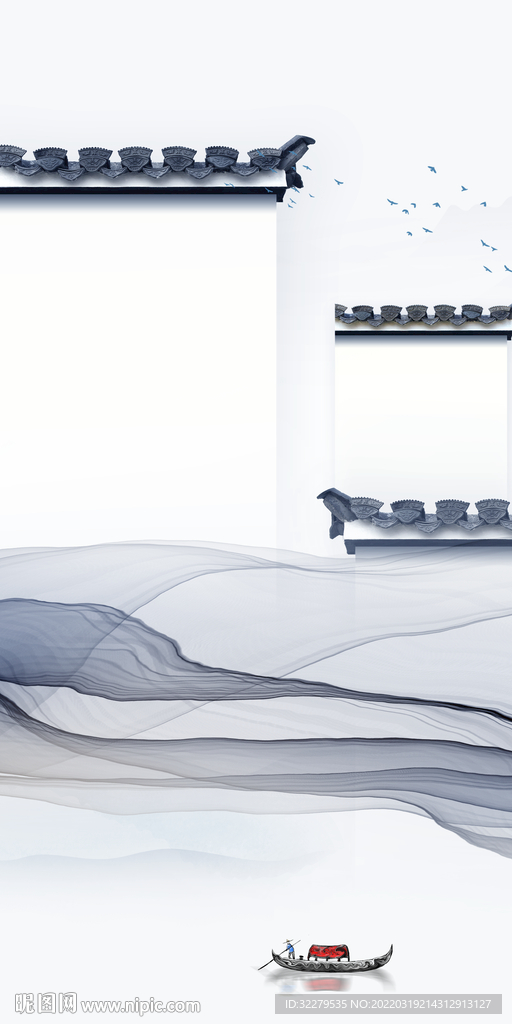 徽派最新高清玄关 TIF分层