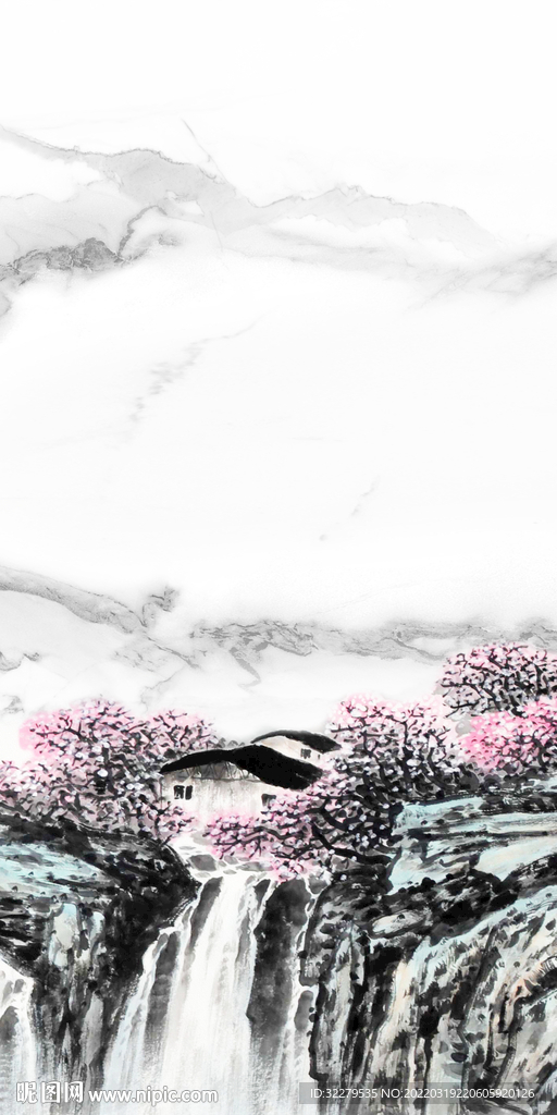 大气 中式别墅玄关 TIF分层