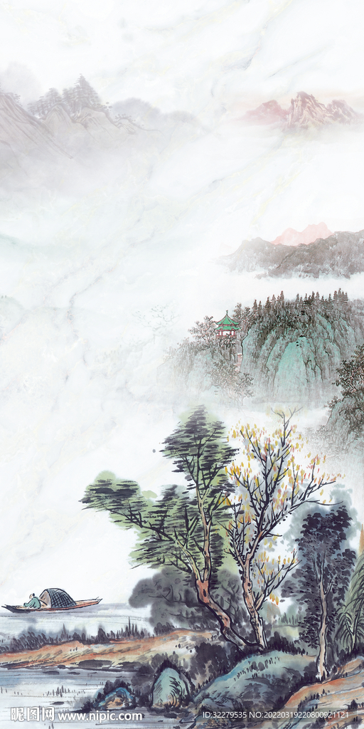 新中式别墅玄关 TIF分层