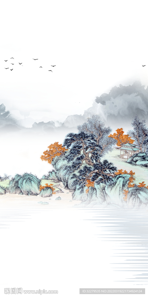 高清 简约现代玄关 TIF分层