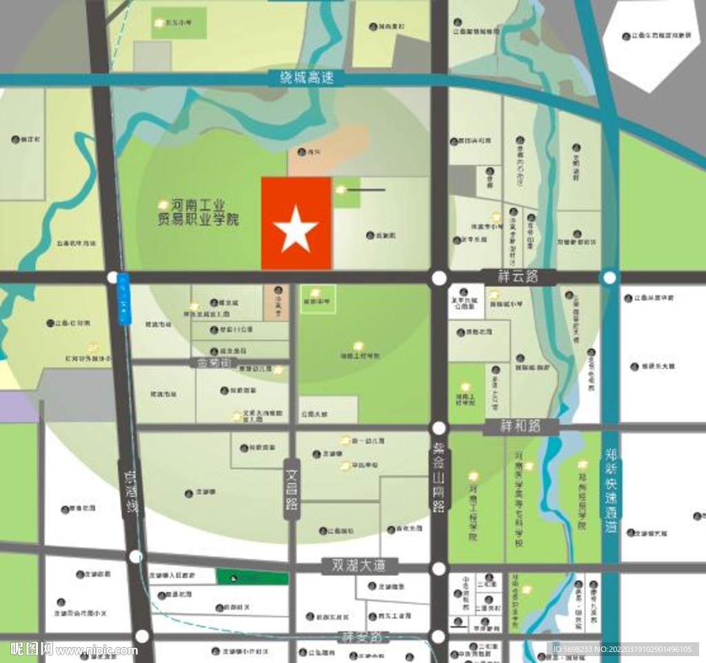 区位图  商场   房地产