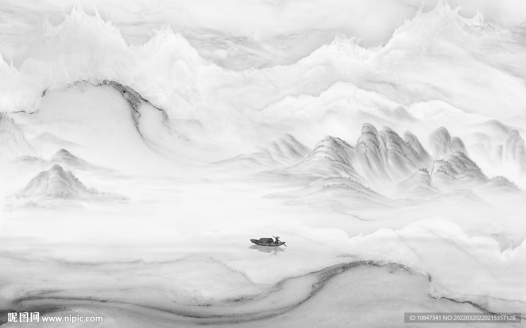 石纹 热卖灰色山水 TIF分层