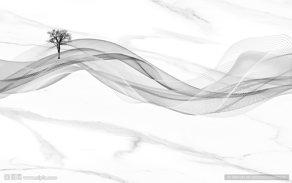 爵士白新灰色背景墙 TIF分层