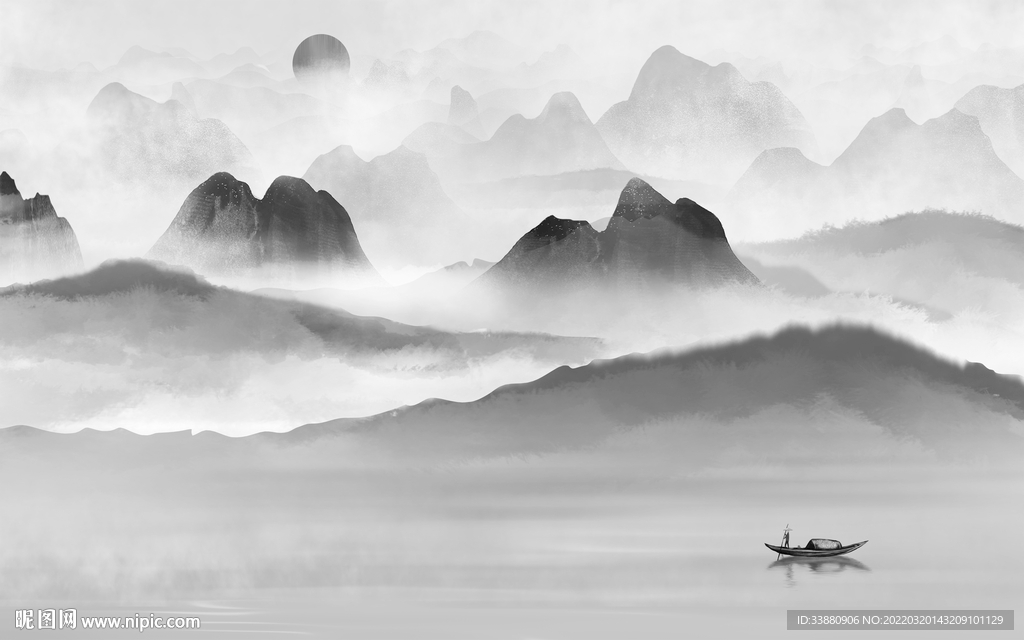 高清 高端风景山水 tif分层