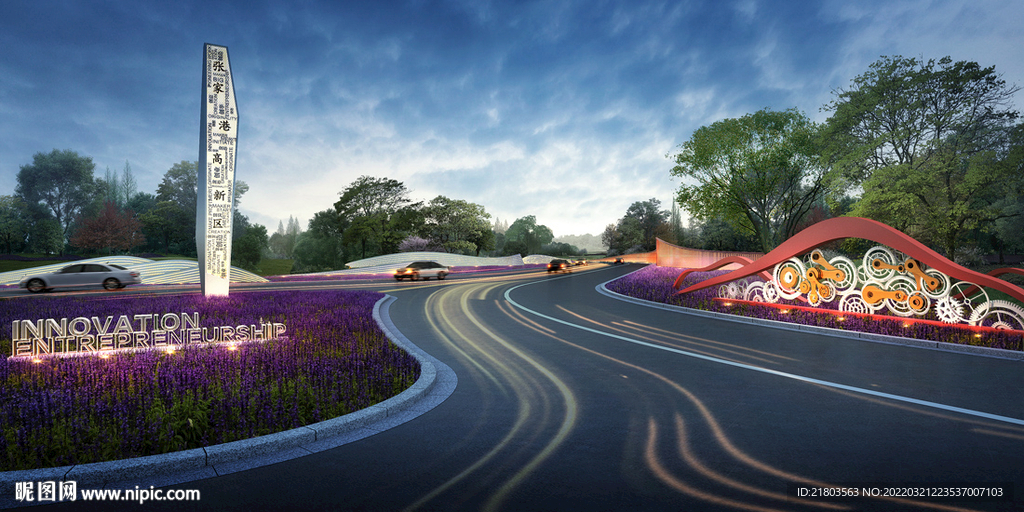 道路效果图景观效果图市政效果图