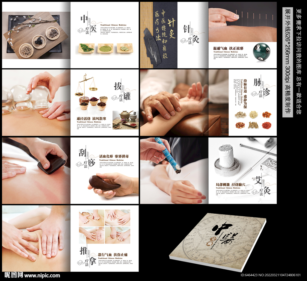 中医画册