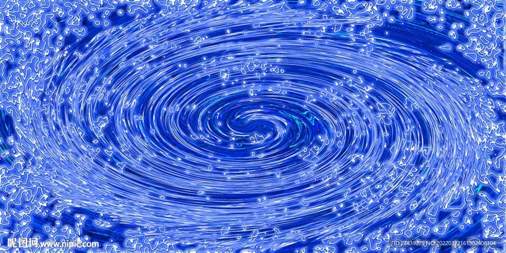 蓝色旋涡背景