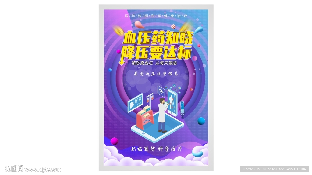 高血压海报
