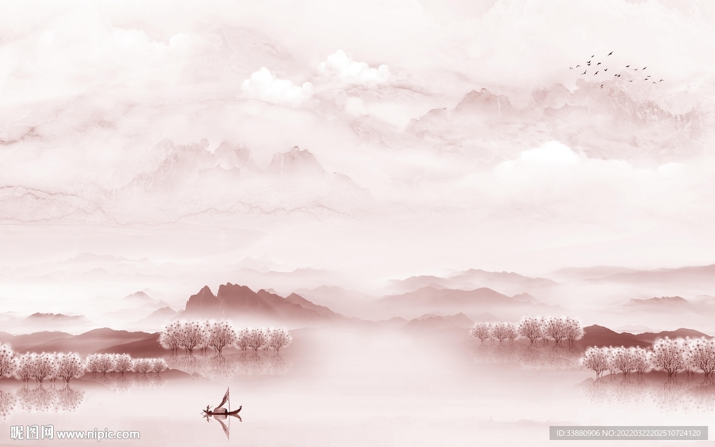 新品新款别墅山水 tif分层