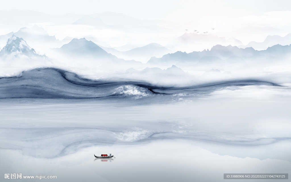 高端新款别墅山水 tif分层