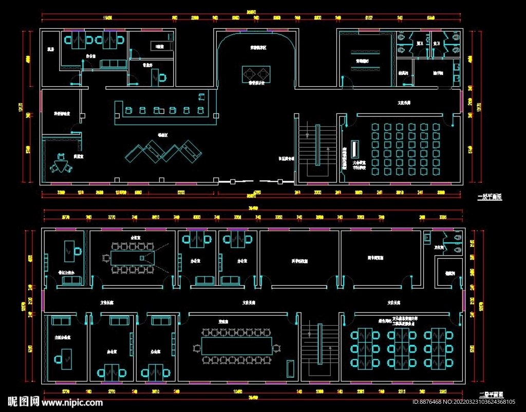 1000公共社区服务中心平面图