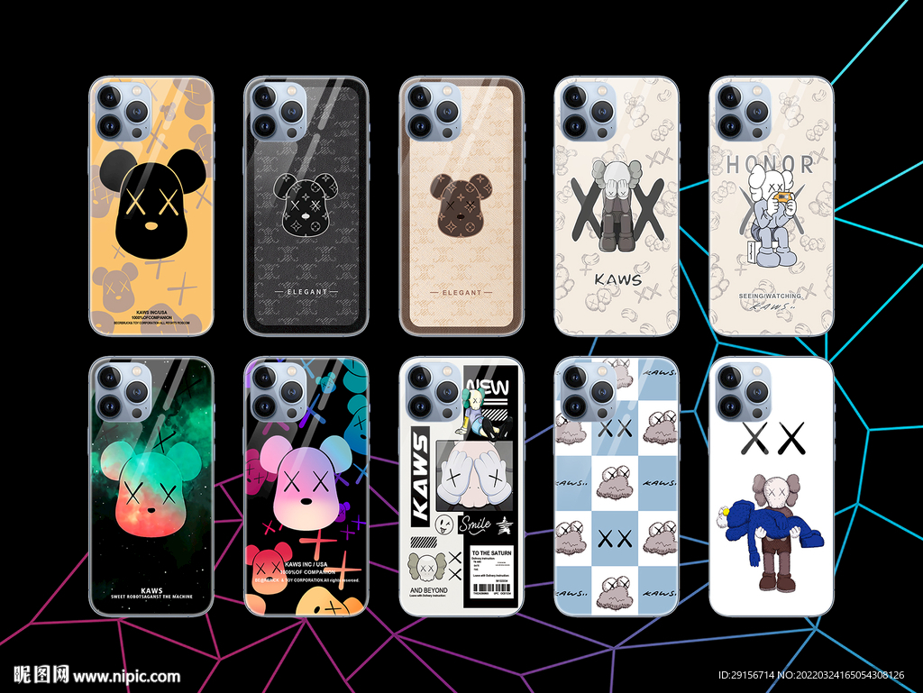 Kaws潮牌 手机壳图片