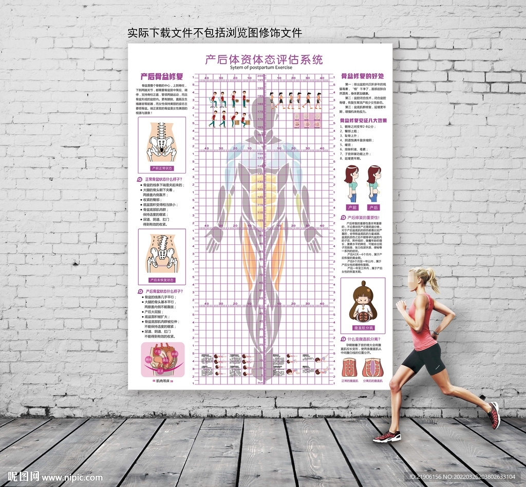 产后恢复体资体态评估表