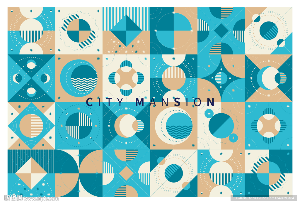 广告设计矢量底纹