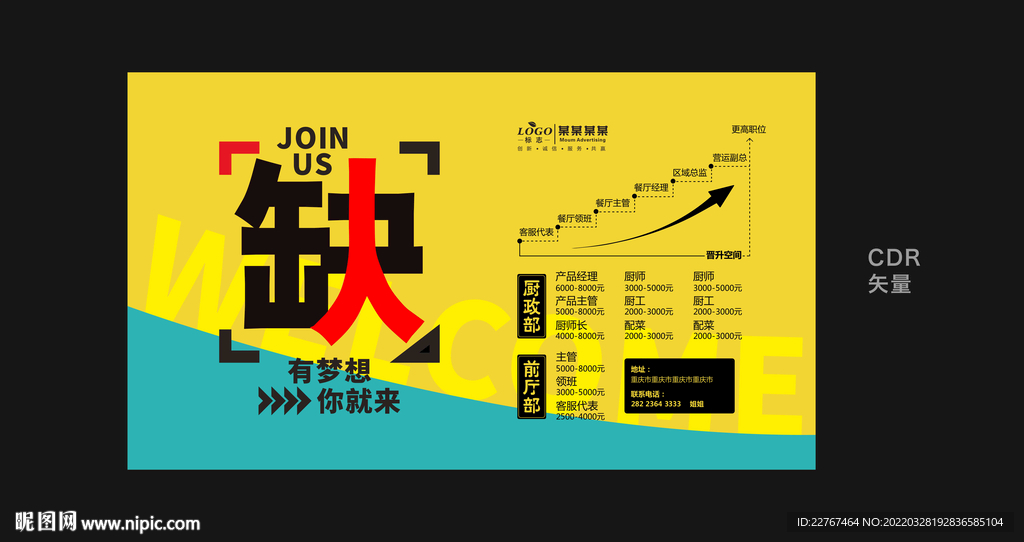  招聘海报 