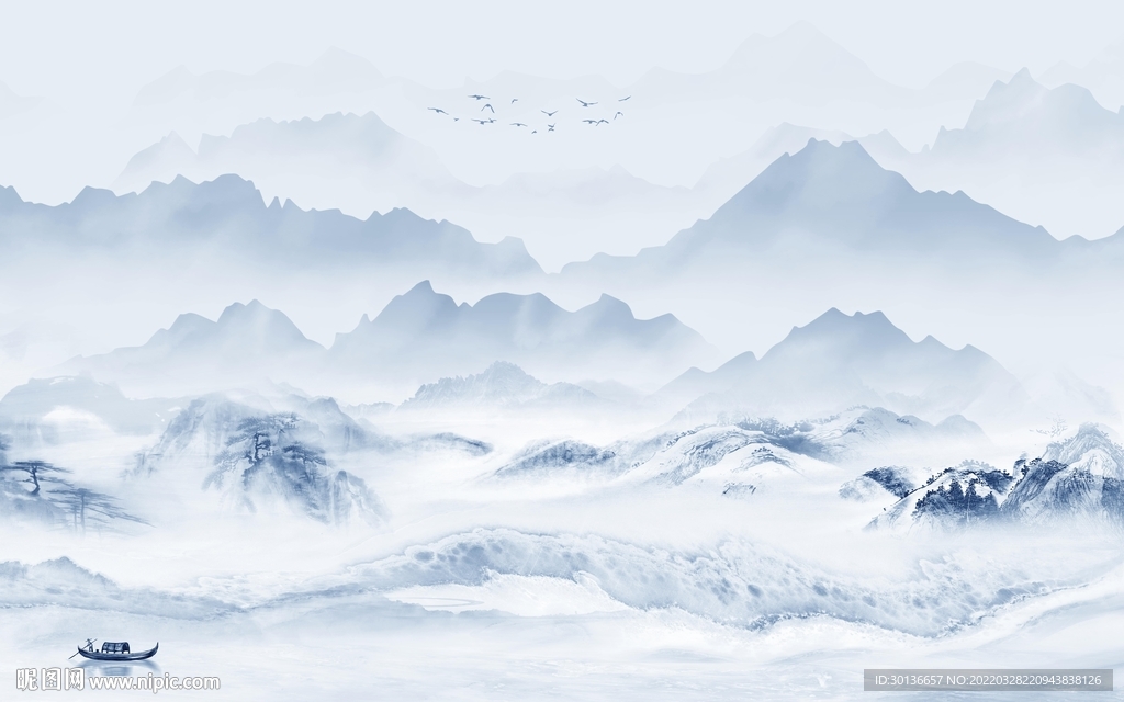 别墅新款人气山水 tif分层