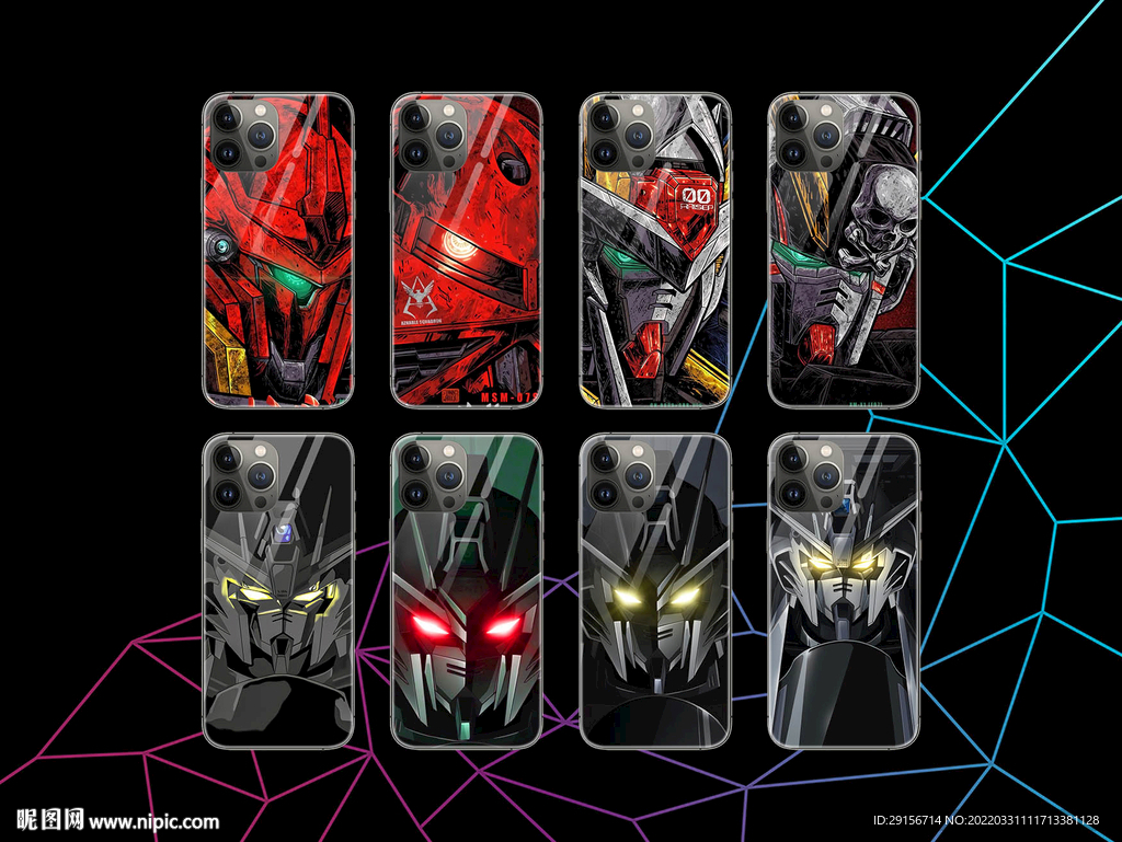 机甲手机壳 机甲图案图片