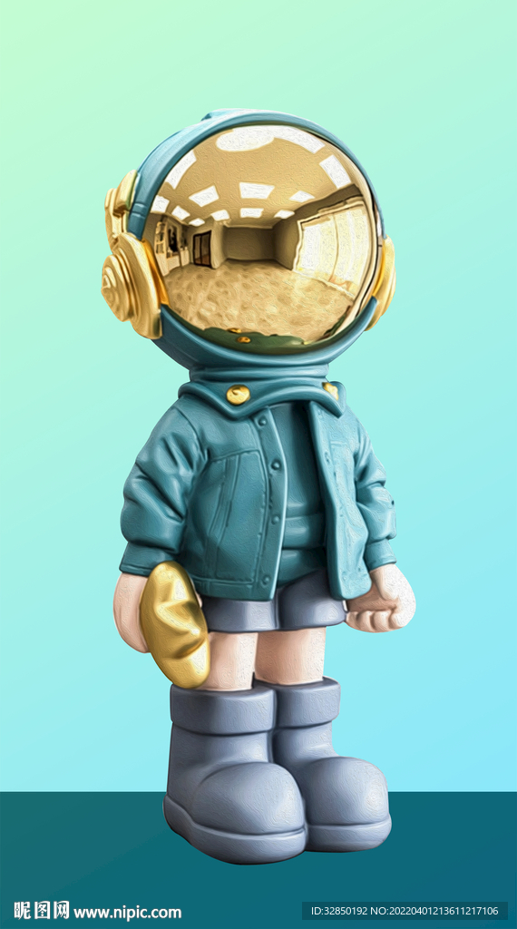 太空人设计插画宇航员高清图