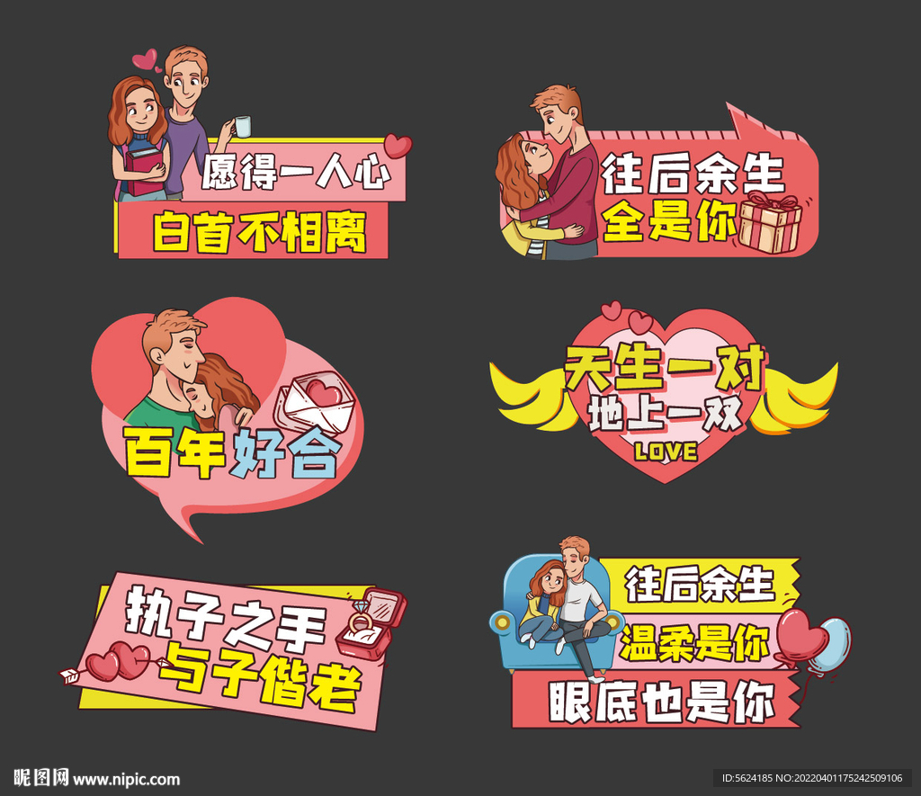 婚礼求婚告白手举牌