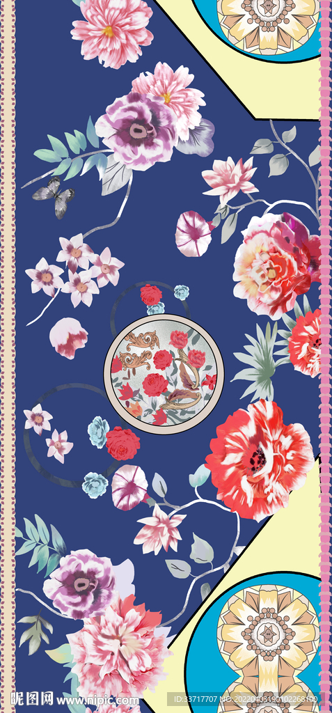 大牌 女装 手绘花