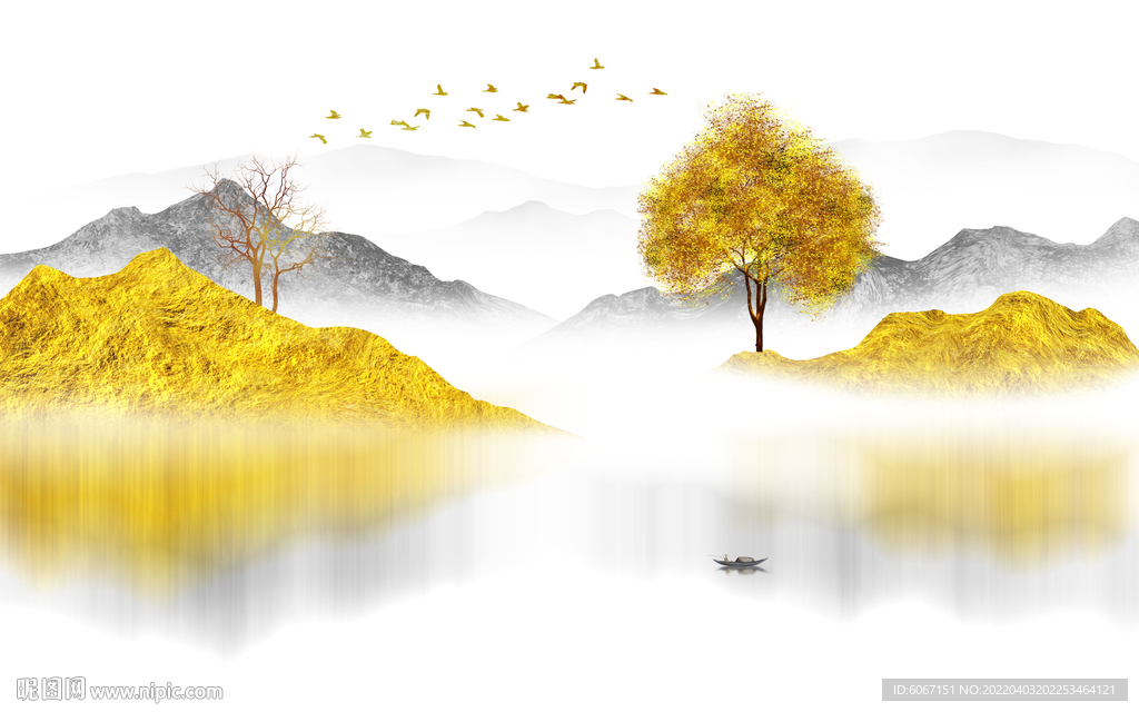 新中式电视背景墙