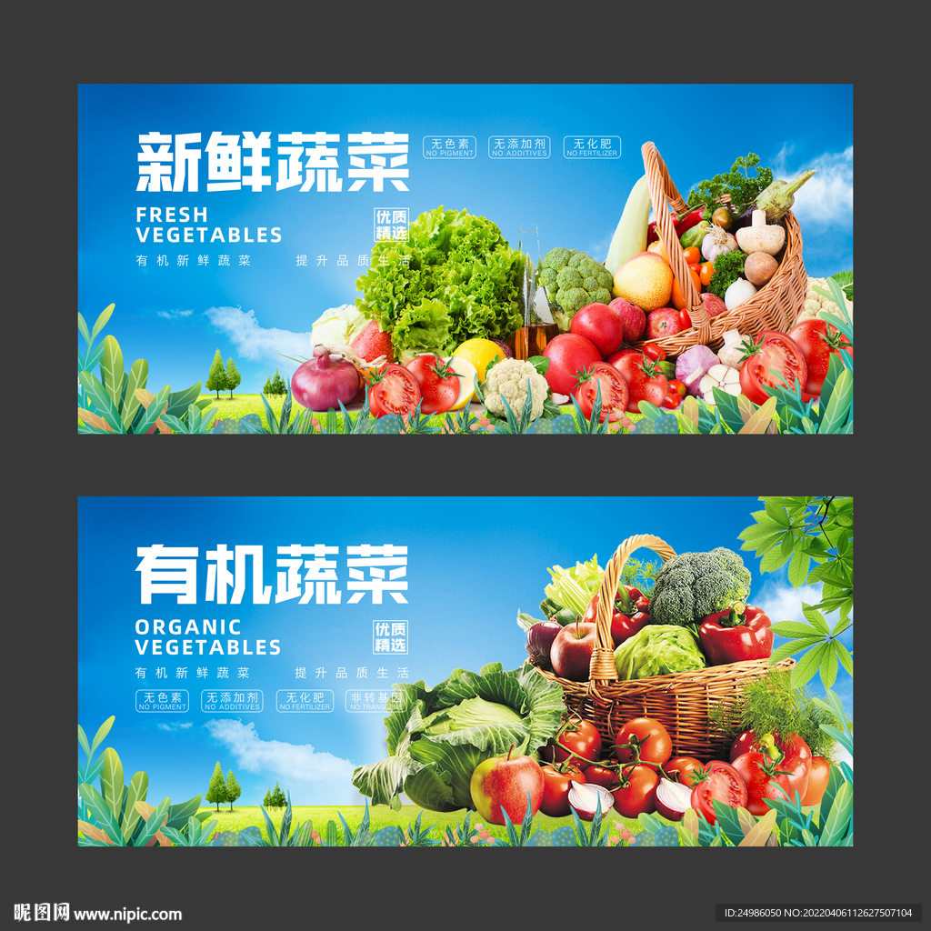 新鲜有机蔬菜图片