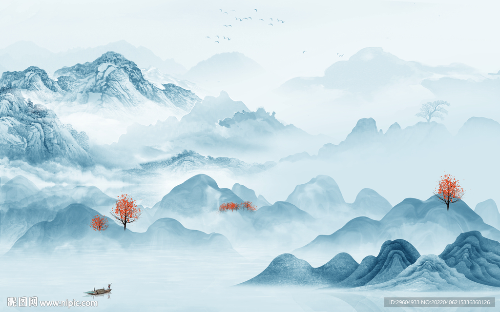 高档最新别墅山水 TIF分层