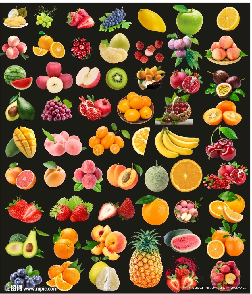 免扣水果素材
