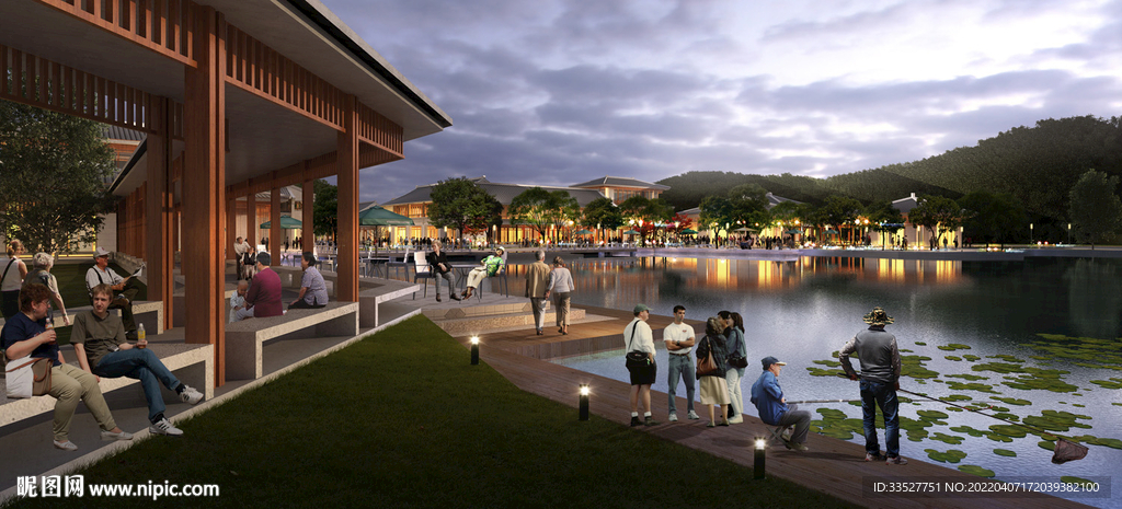 中式健康养生小镇