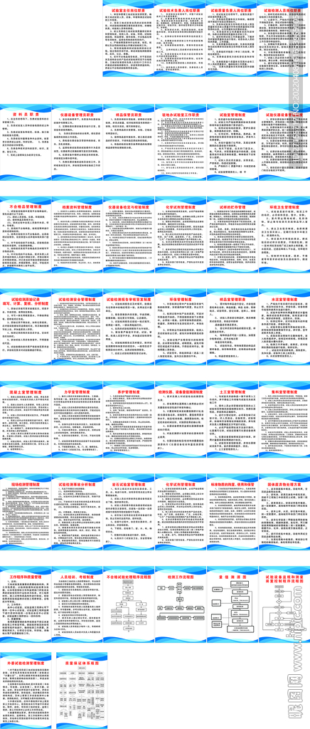 试验室制度职责