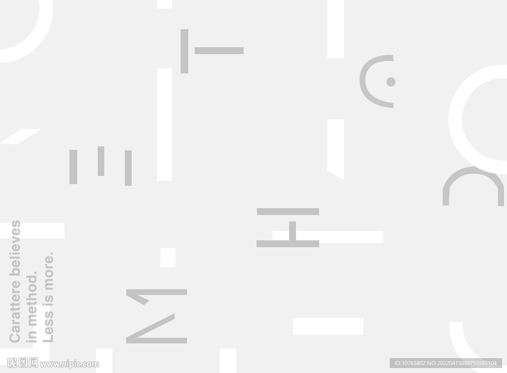 字母几何图形壁画图案