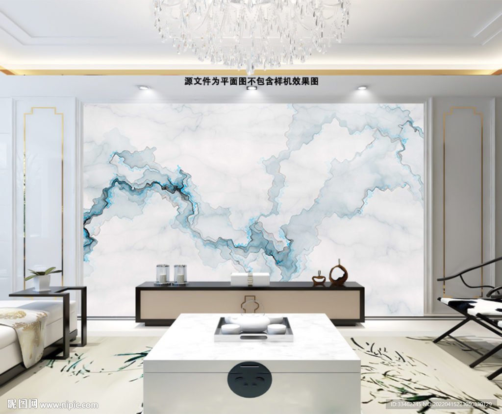 现代简约背景墙设计