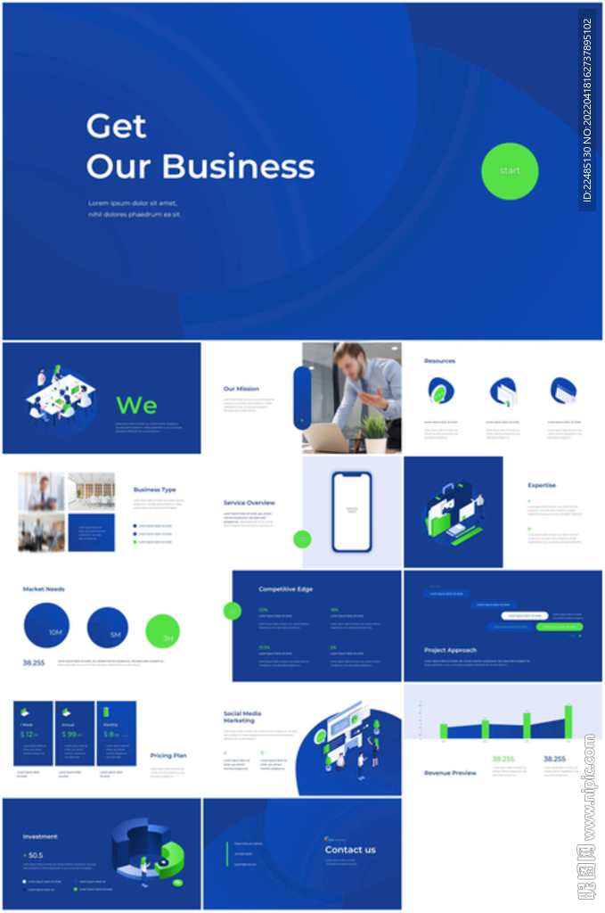 公司介绍工作汇报动态ppt模板