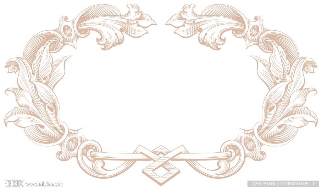 欧式花纹 矢量图