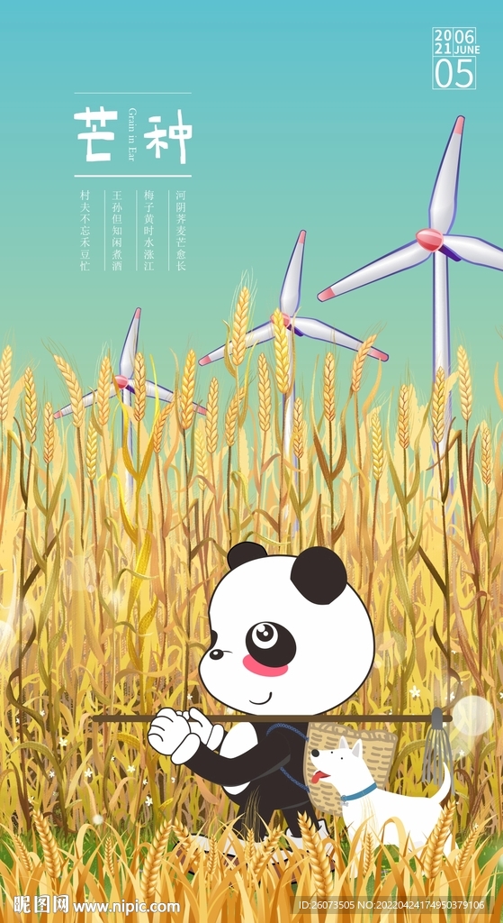 二十四节气芒种