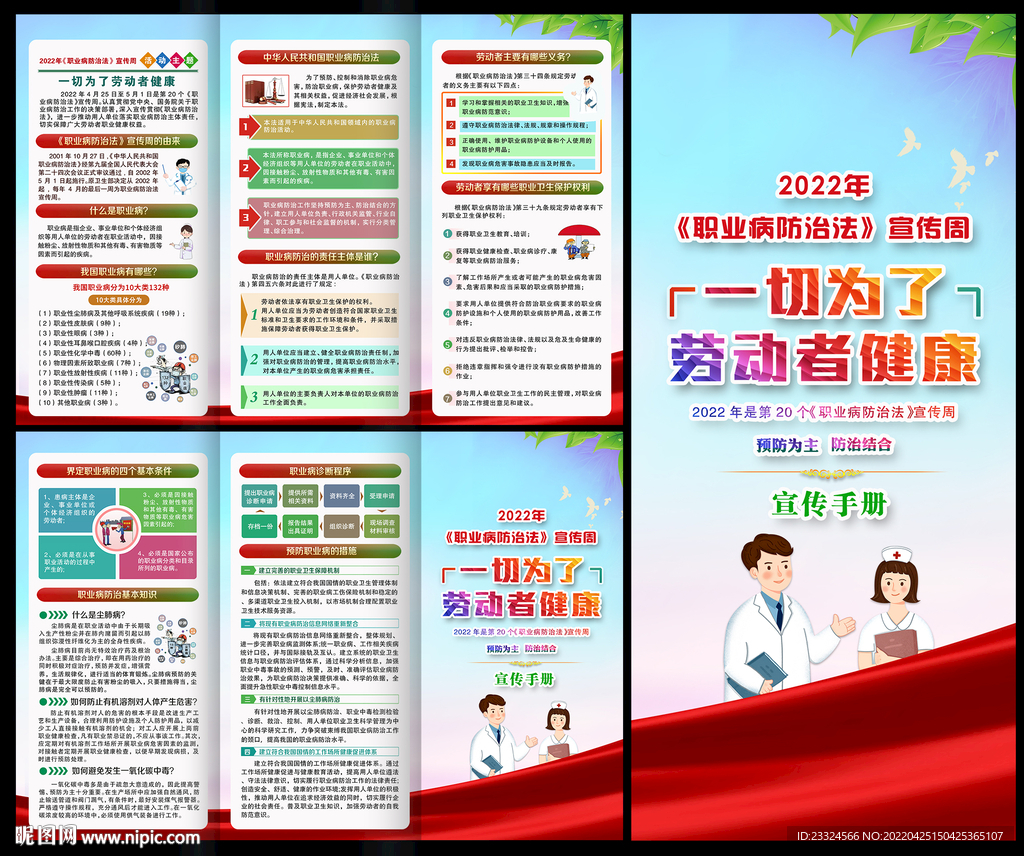 2022年职业病宣传周折页