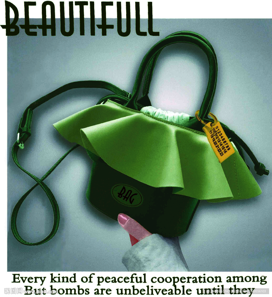大牌 包包 绿色