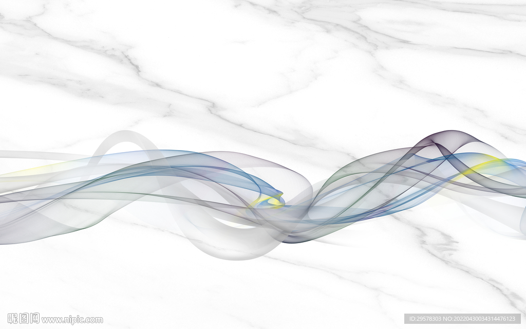 爆款 客厅意境山水 TIF分层