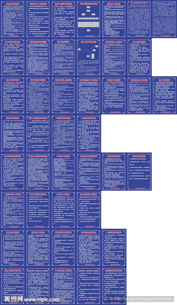 建筑工程公司全套岗位职责制度