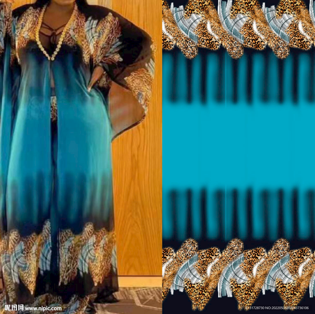 大牌 手绘花 豹纹