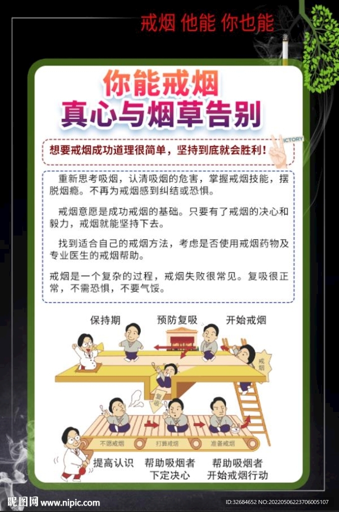 你能戒烟 真心与烟草告别