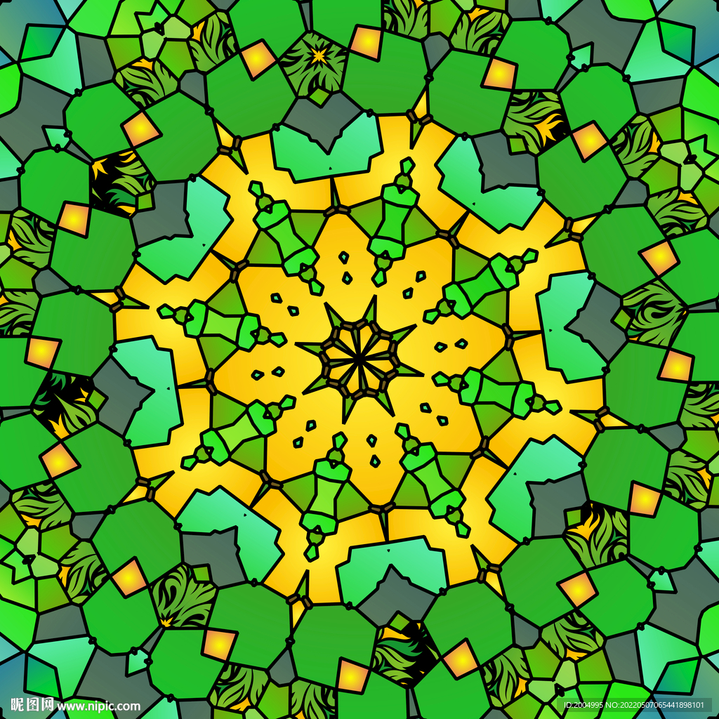 艺术玻璃万花筒