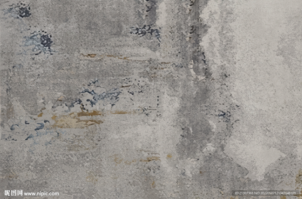 侘寂ins风地毯 北欧抽象地毯