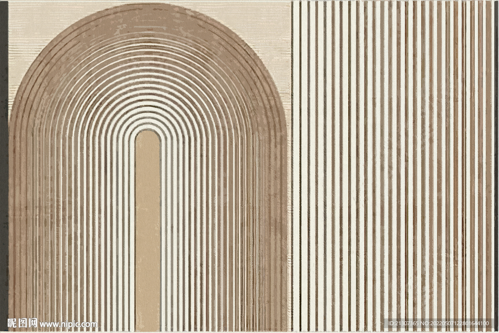 侘寂ins风地毯 北欧抽象地毯