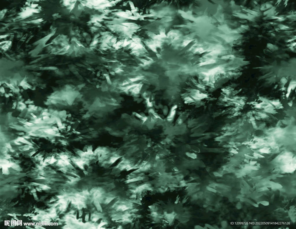 抽象扎染数码印花