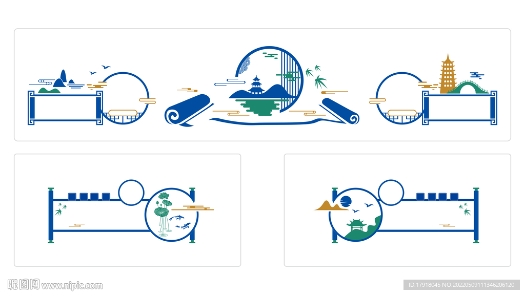 中华传统民俗文化书画