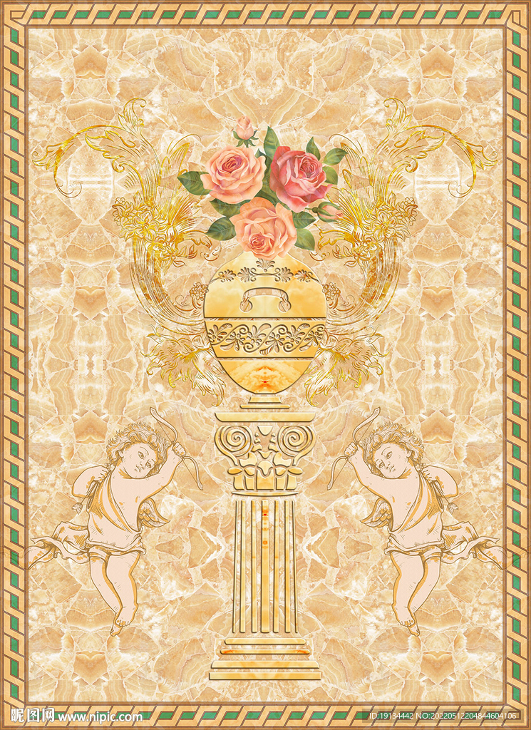 出入平安大理石玄关地板