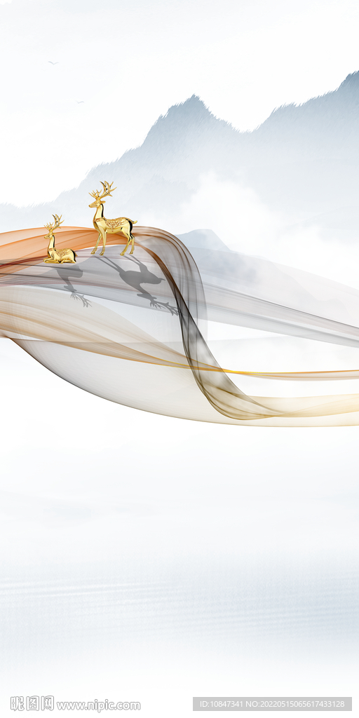 最新高端中式玄关 TIF分层